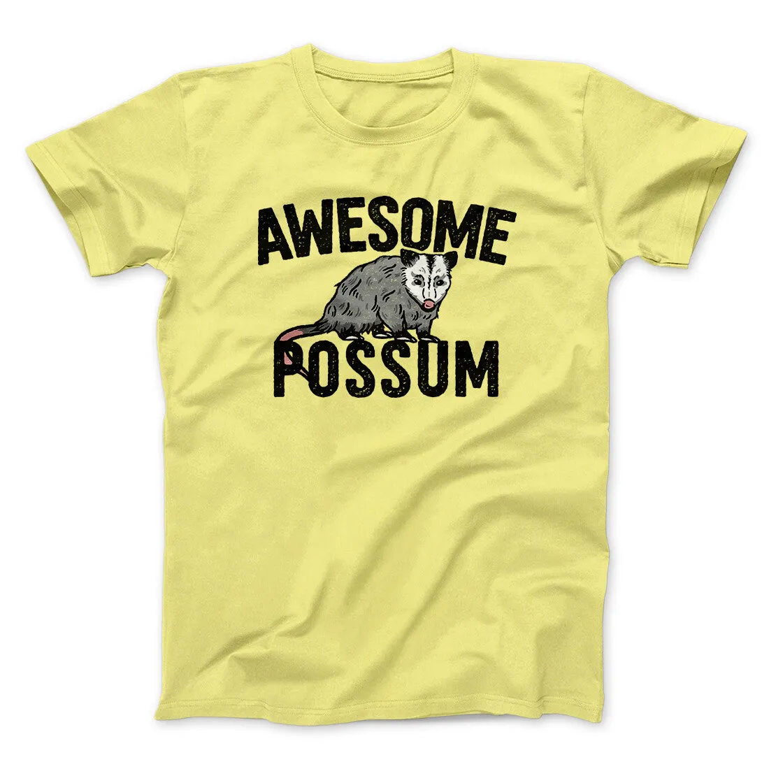 Awesome Possum Funny Men/Unisex T-Shirt