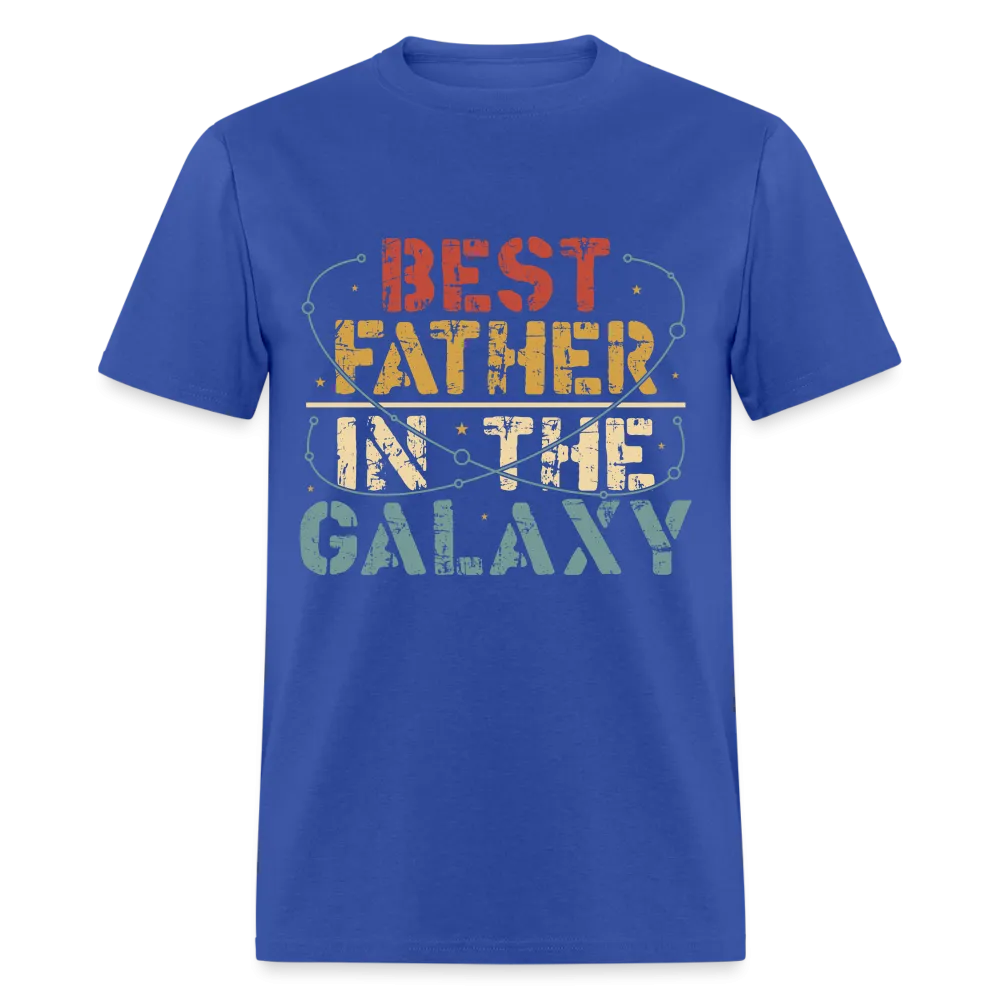 Best Father In The Galaxy T-Shirt (Galactic Dad Tee)