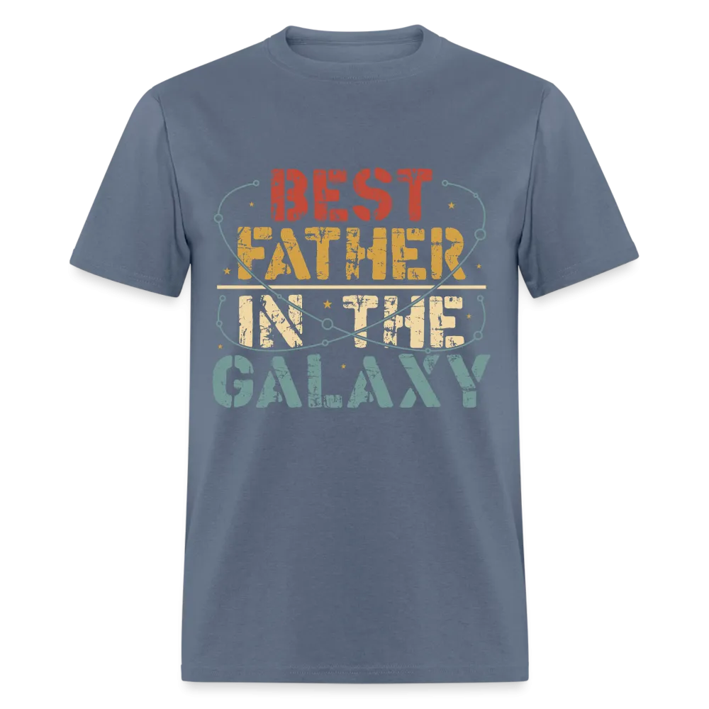 Best Father In The Galaxy T-Shirt (Galactic Dad Tee)