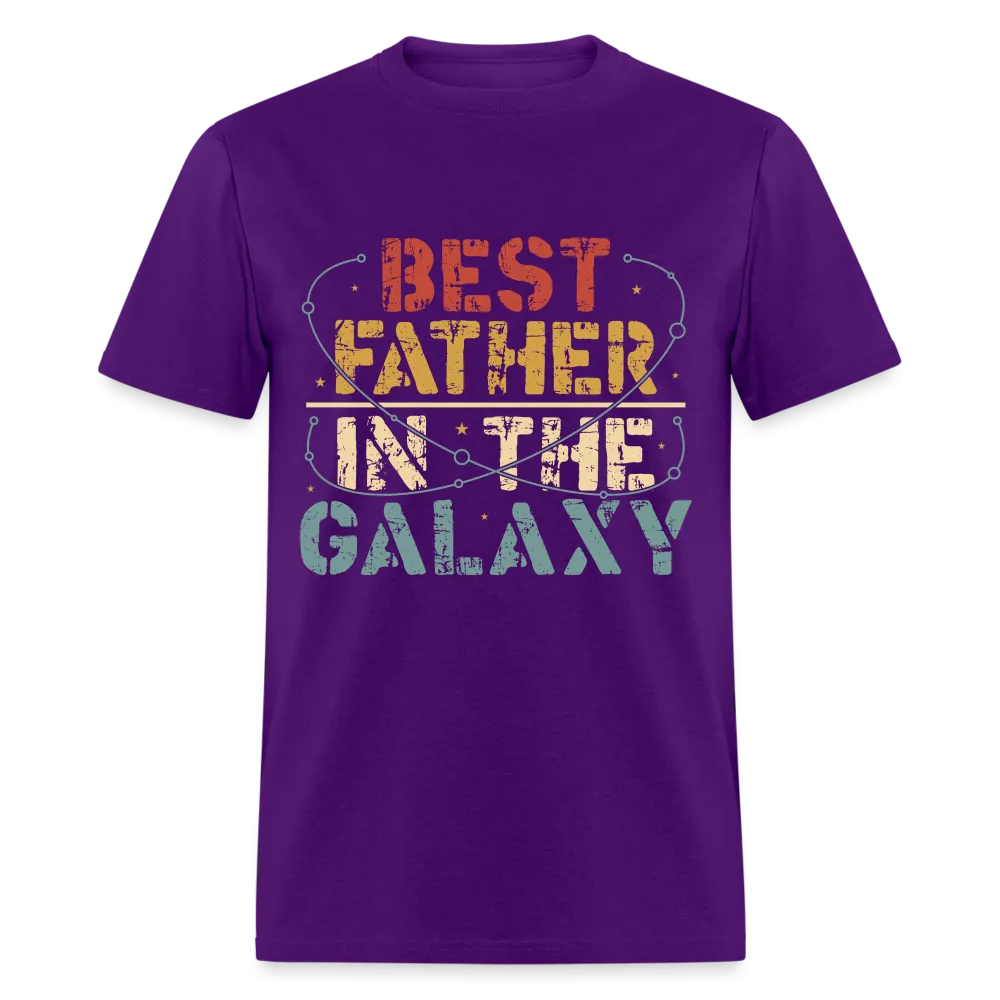 Best Father In The Galaxy T-Shirt (Galactic Dad Tee)