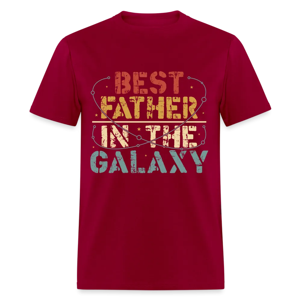 Best Father In The Galaxy T-Shirt (Galactic Dad Tee)