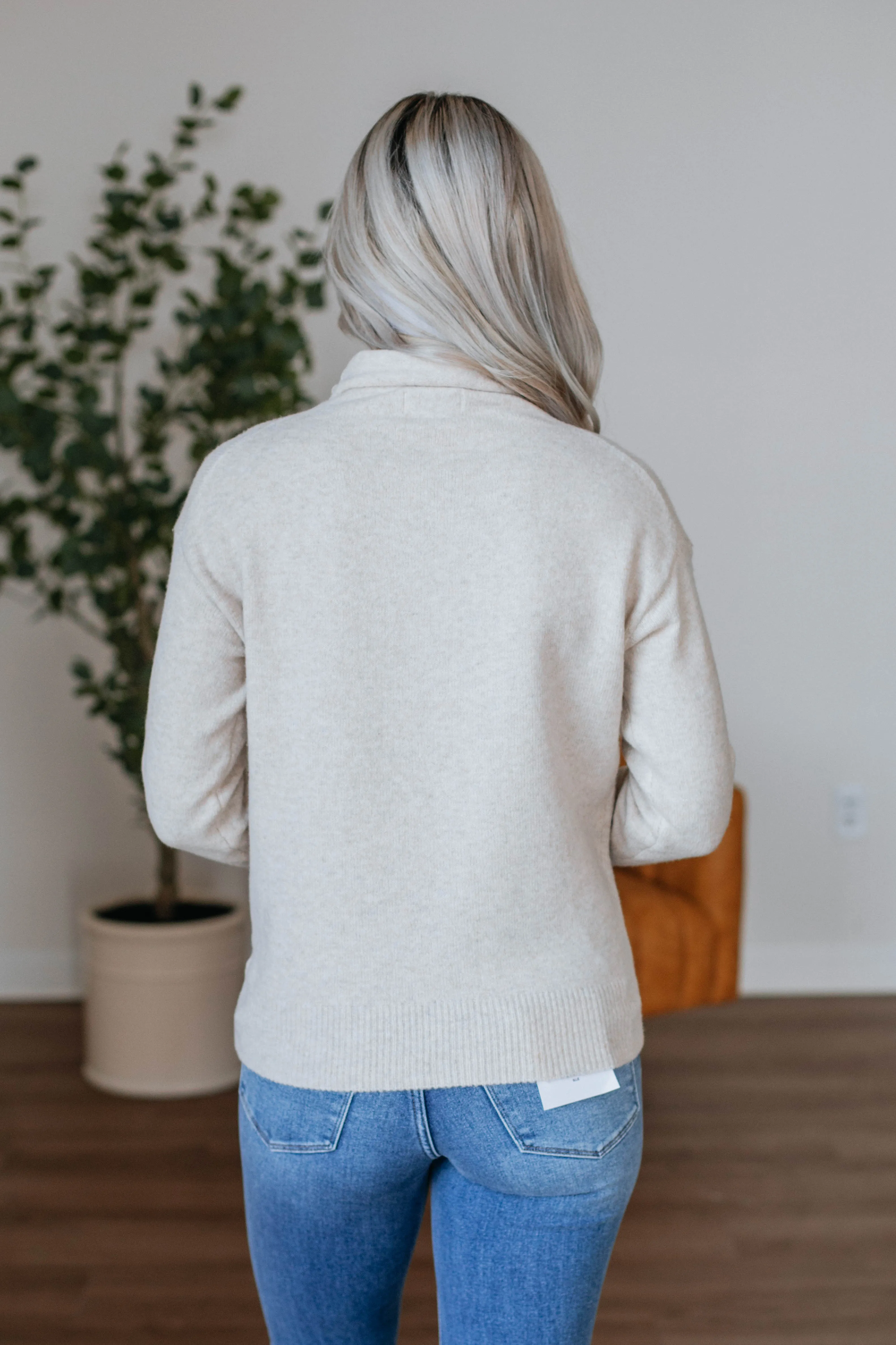 Bronwyn Knit Sweater - Oatmeal