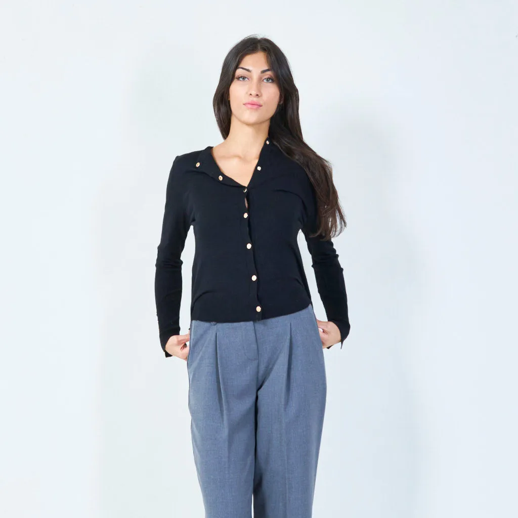 Classic button-down cardigan wholesale