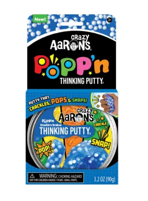 crazy aaron’s thinking putty - crackle’n kraken