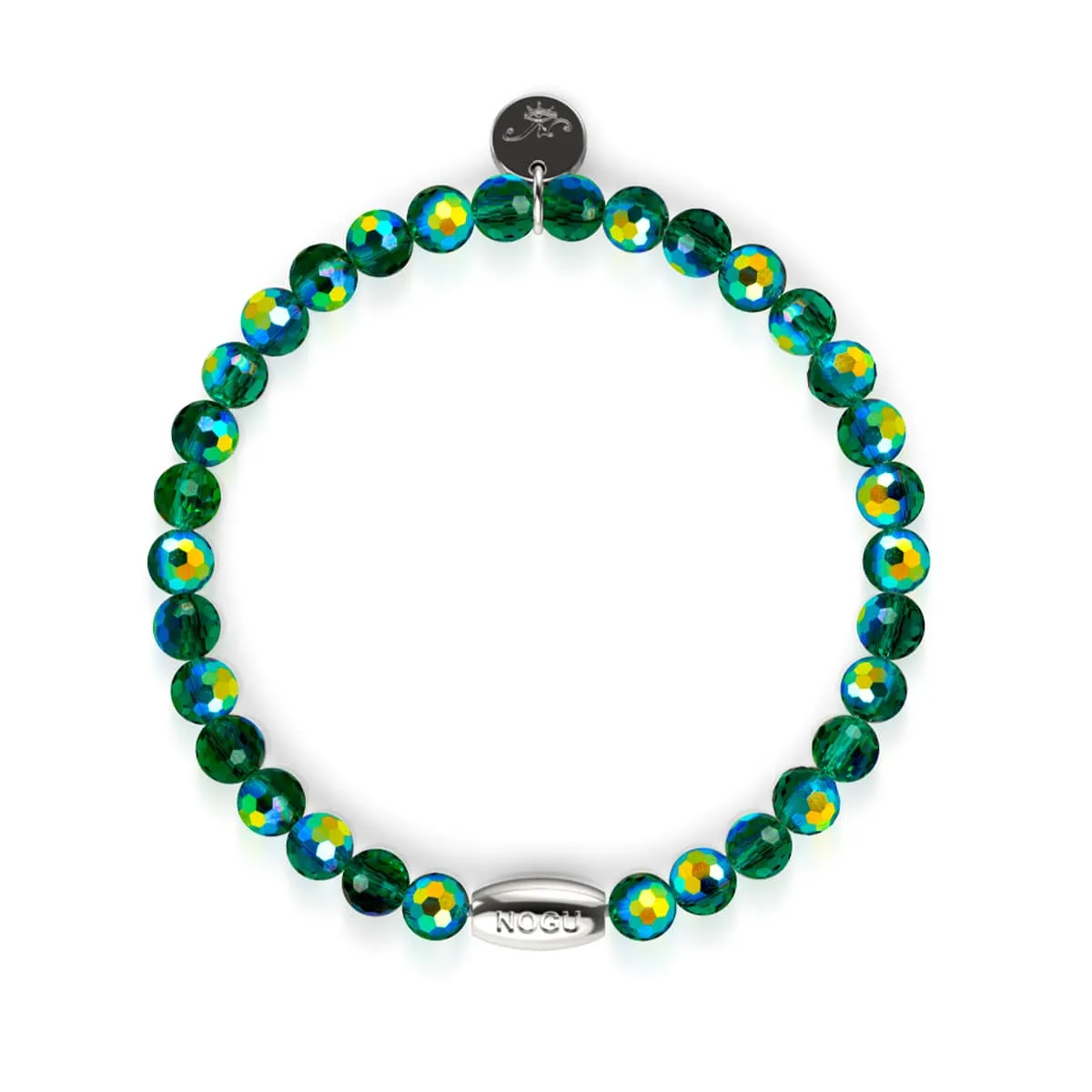 Deep Turquoise | Faceted Prisma Bracelet