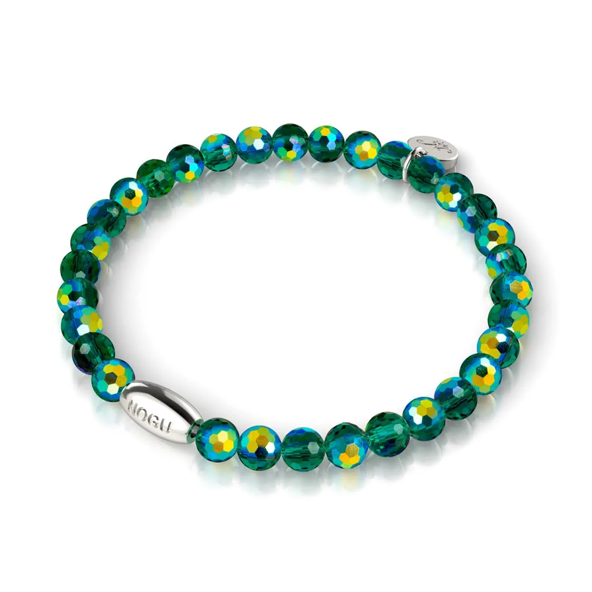 Deep Turquoise | Faceted Prisma Bracelet