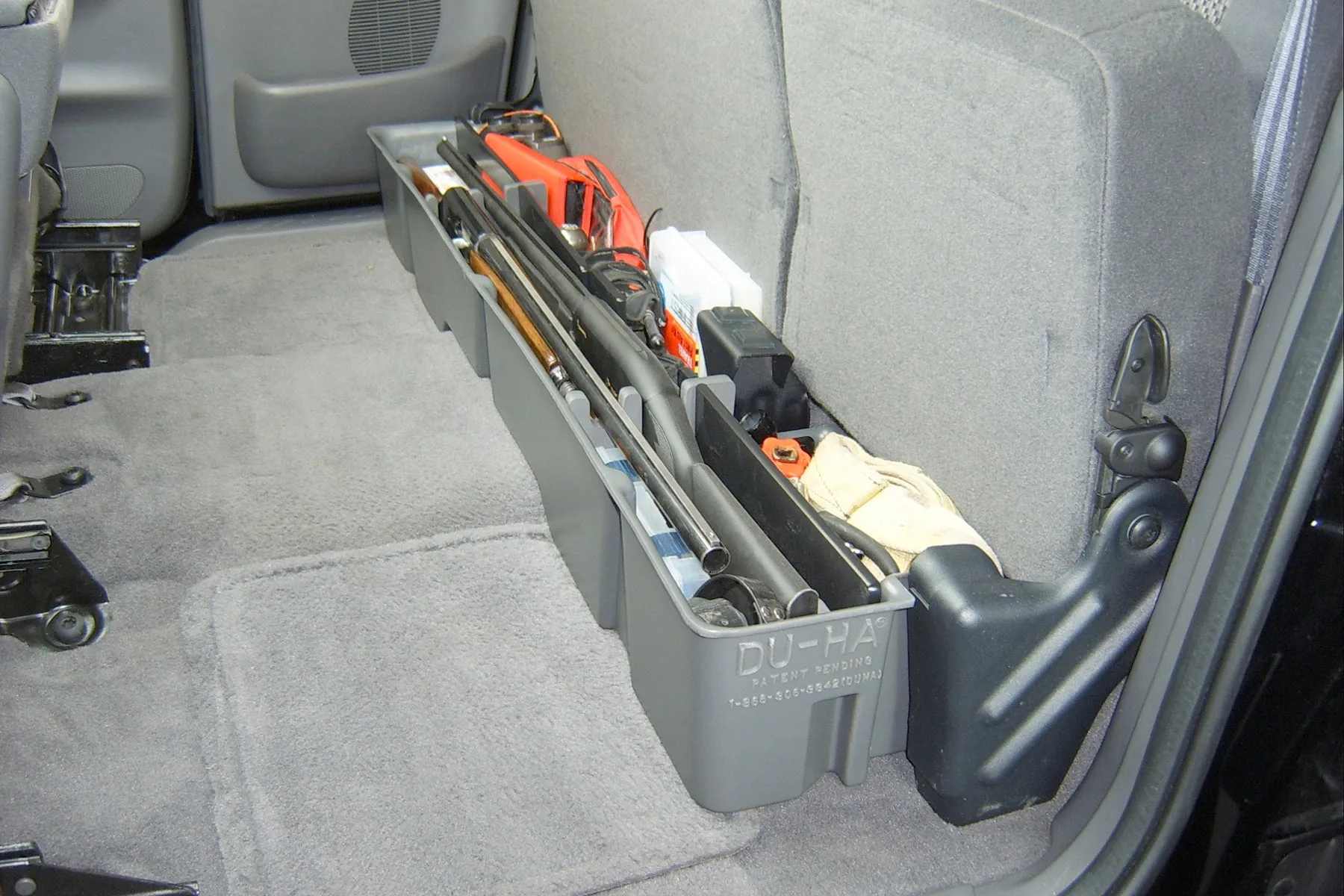 DU-HA 20007 DU-HA® Interior Storage/Gun Case; Incl. Gun Rack/Organizer; Black;