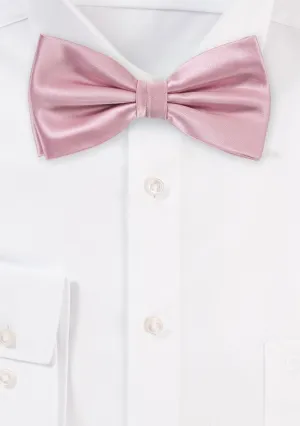 Dusty Rose Solid Bowtie