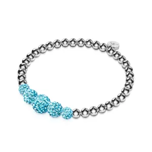 Fiji Blue | Crystal Cascade Kikiballa Bracelet