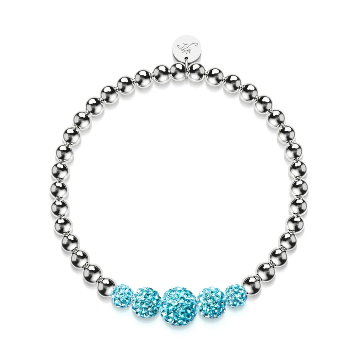 Fiji Blue | Crystal Cascade Kikiballa Bracelet