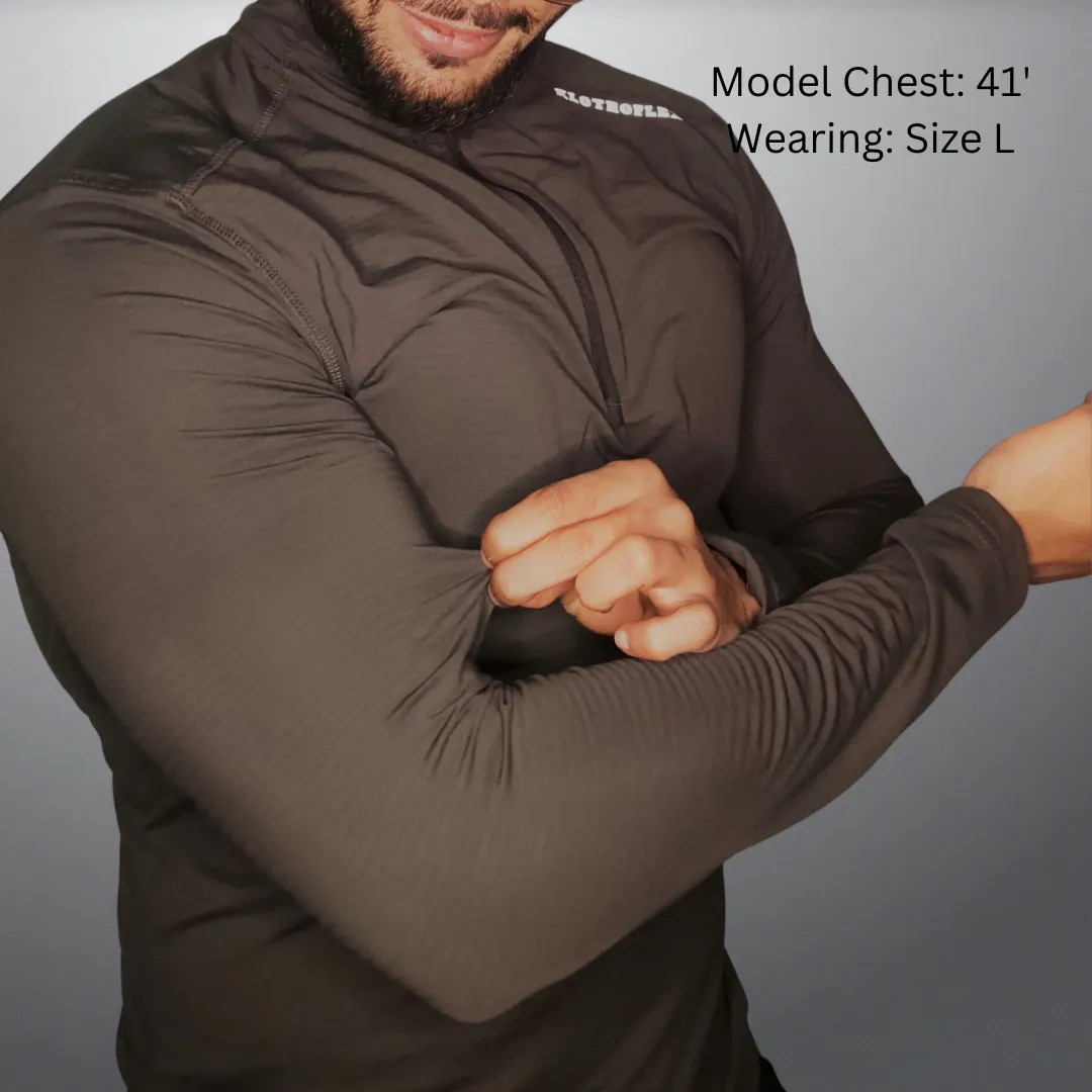 Full Stretch 1/4 Zipper Muscle Fit