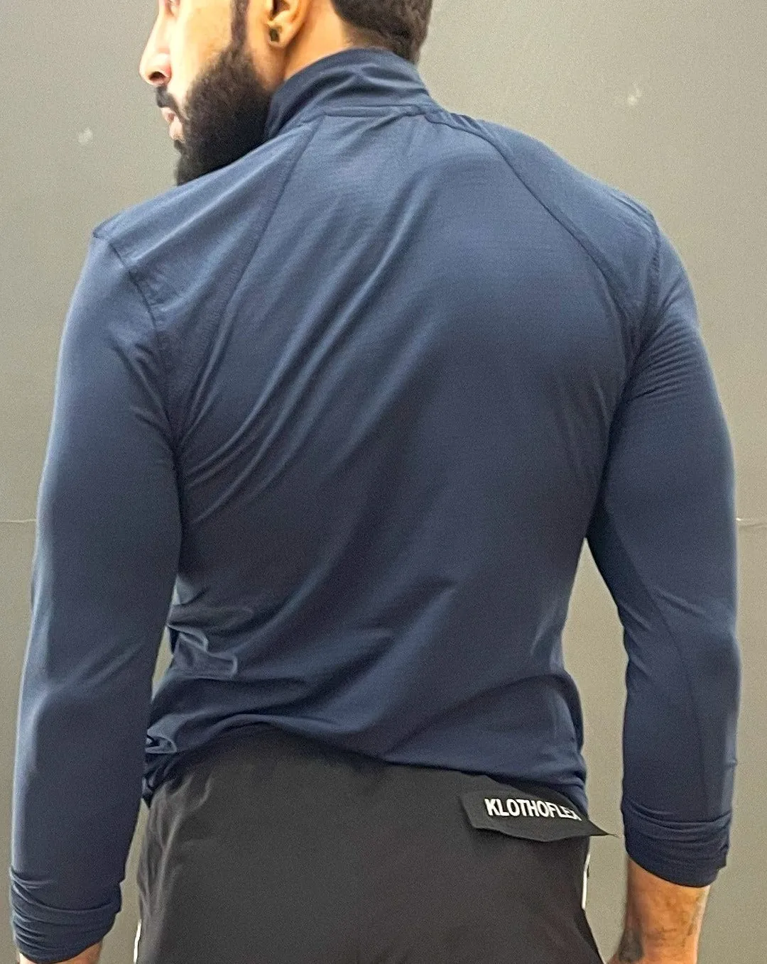 Full Stretch 1/4 Zipper Muscle Fit