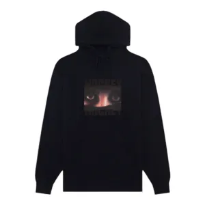 HOCKEY CRUSHED HOODIE BLACK