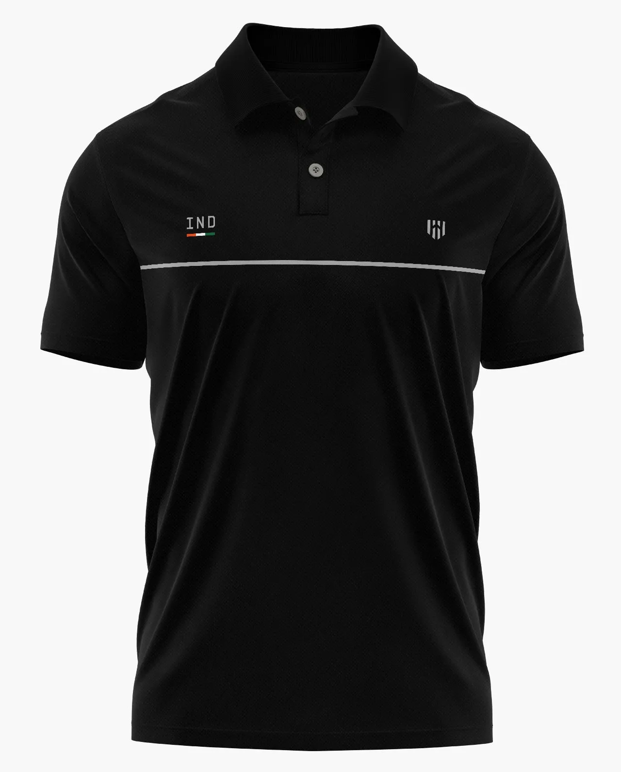 INDIA TRICOLOR STROKE Polo T-Shirt