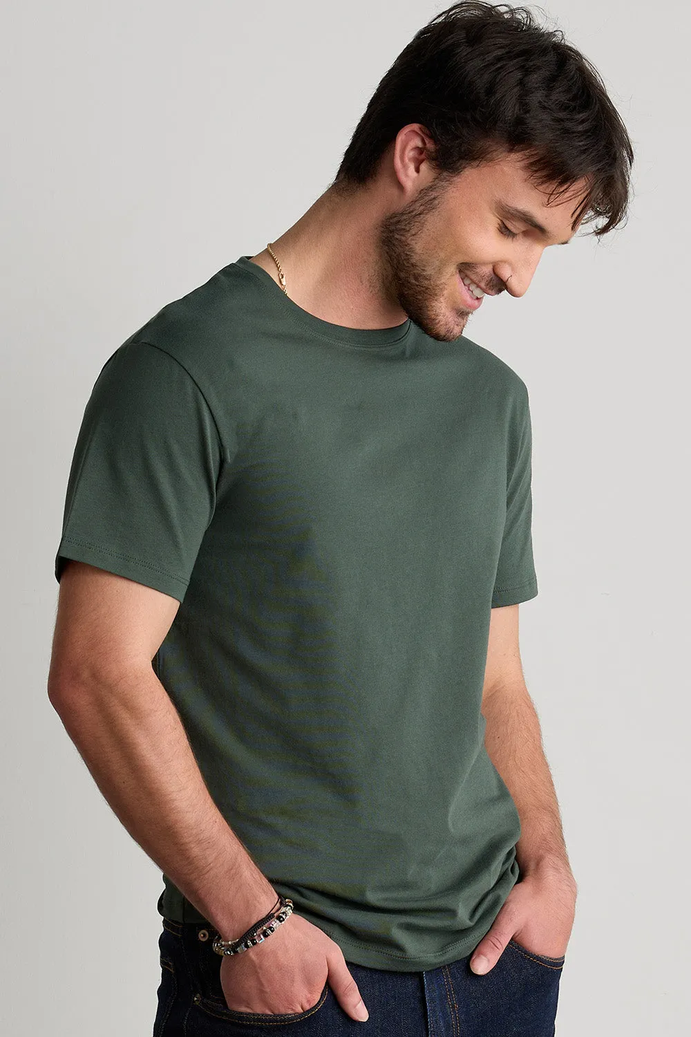 Men's Organic Cotton Crew Neck T-Shirt