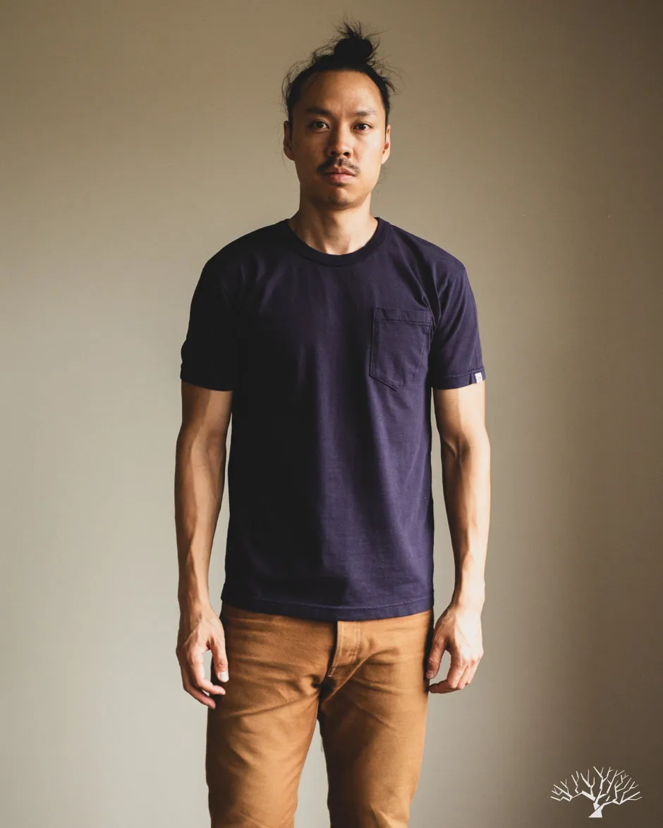 Ramayana Pocket T-Shirt - Navy