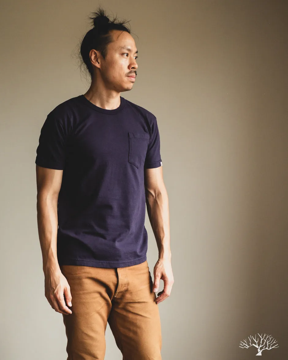 Ramayana Pocket T-Shirt - Navy