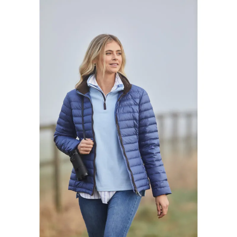 Schoffel Appletree Bay 1/4 Zip Ladies Jumper - Sky Blue