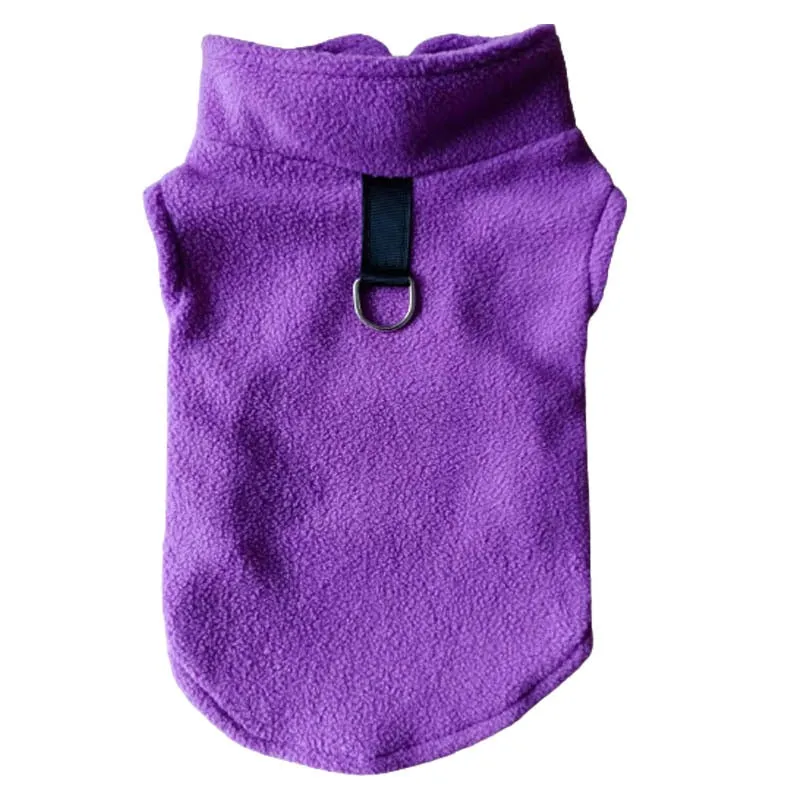 Soft Fleece Dog Clothes For Small Dogs Spring Summer Puppy Clothing