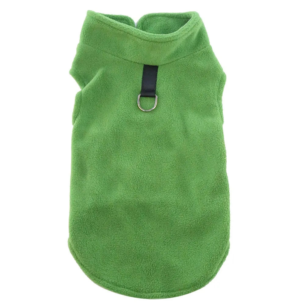 Soft Fleece Dog Clothes For Small Dogs Spring Summer Puppy Clothing