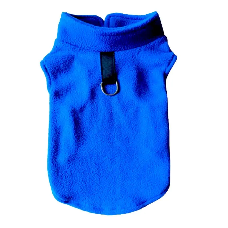 Soft Fleece Dog Clothes For Small Dogs Spring Summer Puppy Clothing