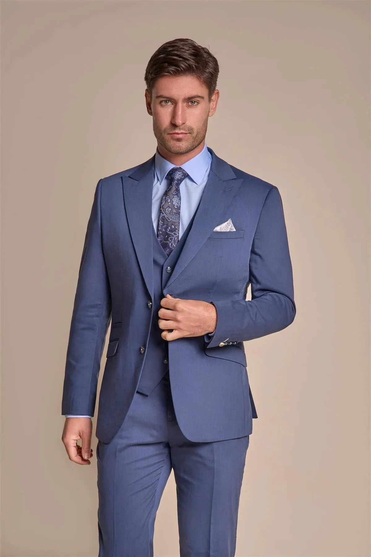 Specter Teal Three Piece Suit