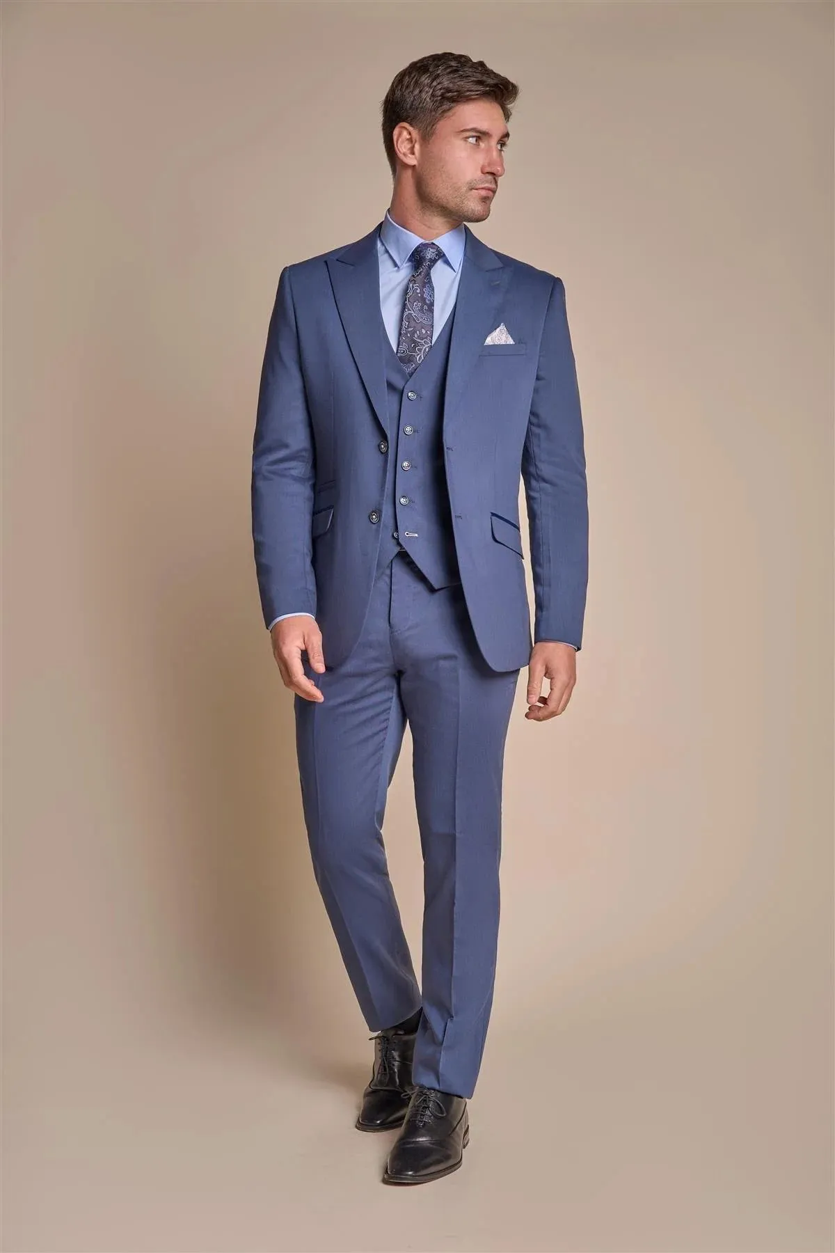 Specter Teal Three Piece Suit