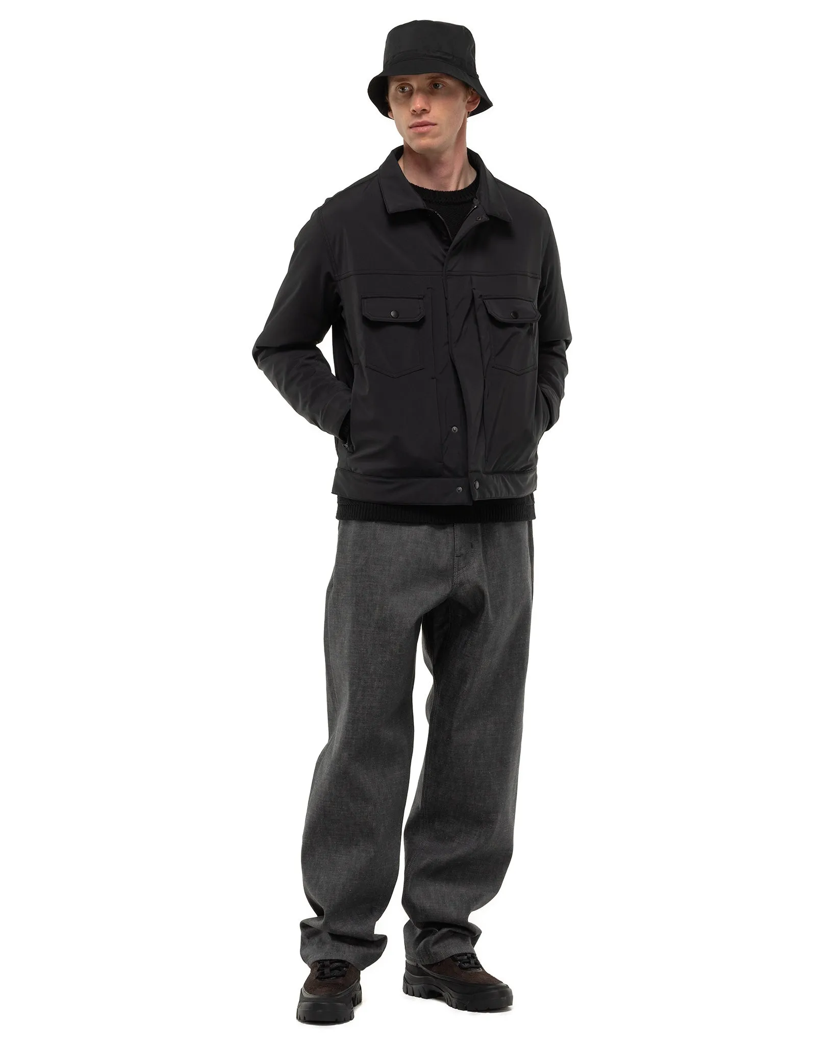 Station Insulated Jacket - GORE-TEX Windstopper® 3L Nylon Ripstop / Primaloft® Black