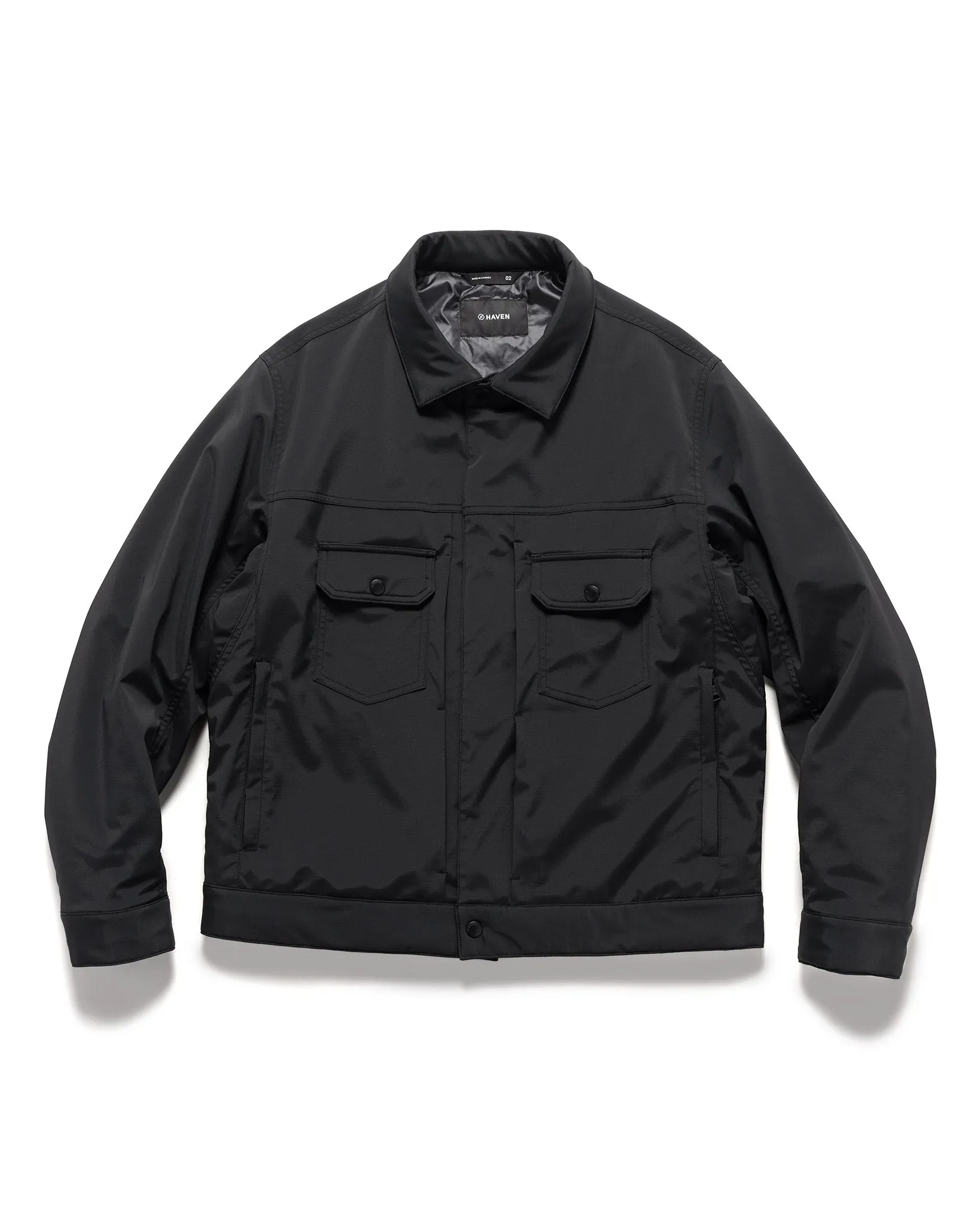 Station Insulated Jacket - GORE-TEX Windstopper® 3L Nylon Ripstop / Primaloft® Black