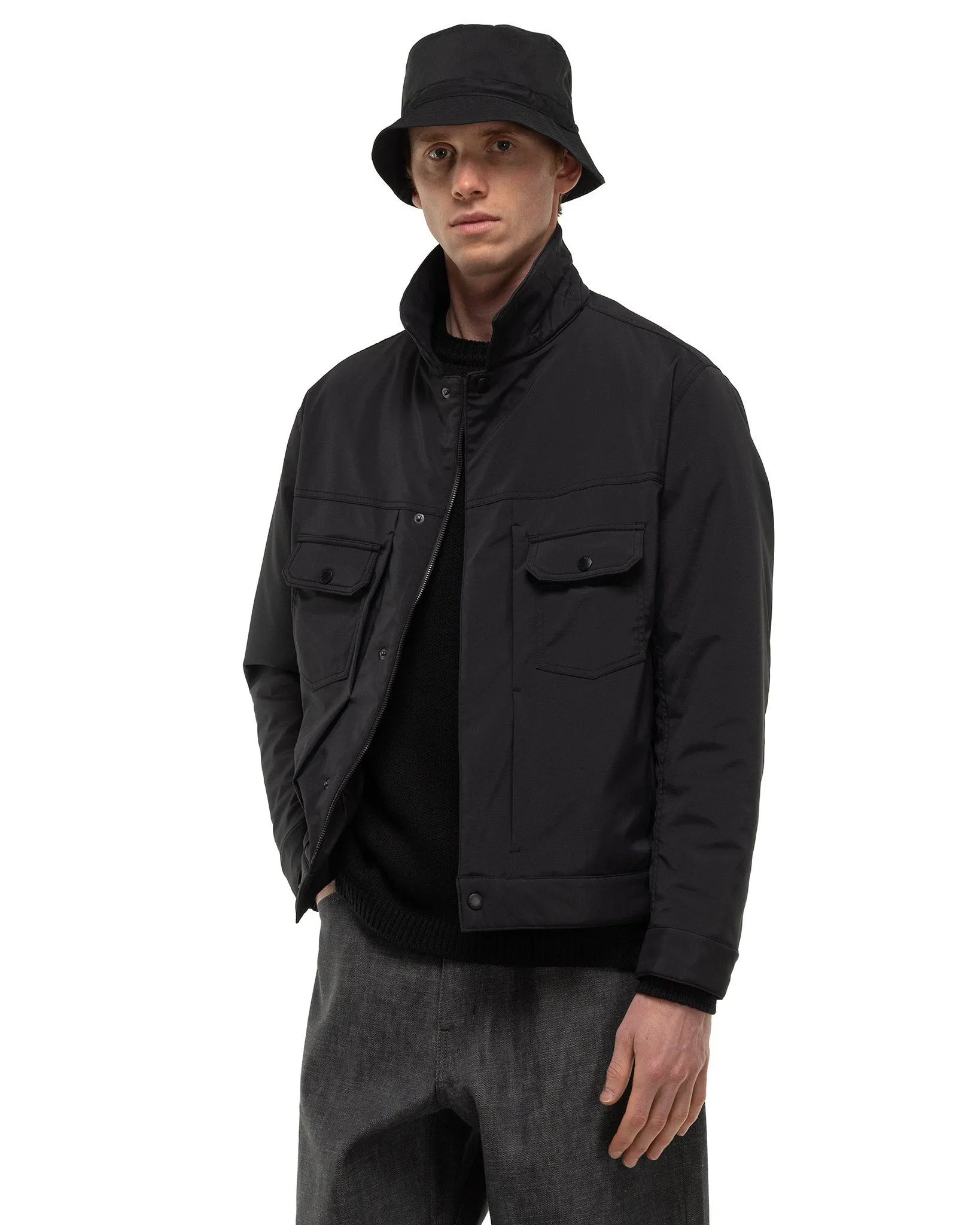 Station Insulated Jacket - GORE-TEX Windstopper® 3L Nylon Ripstop / Primaloft® Black