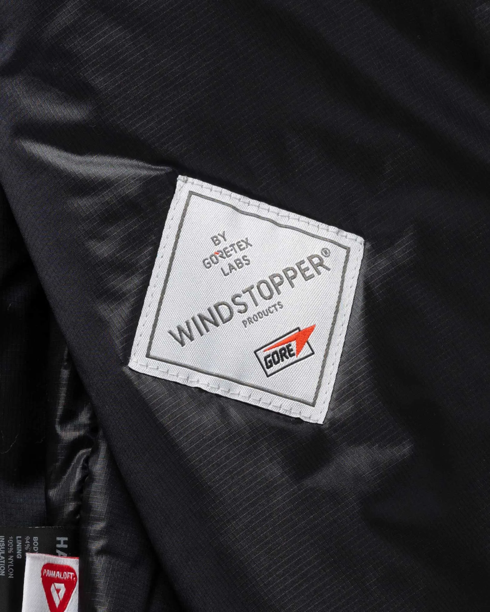 Station Insulated Jacket - GORE-TEX Windstopper® 3L Nylon Ripstop / Primaloft® Black