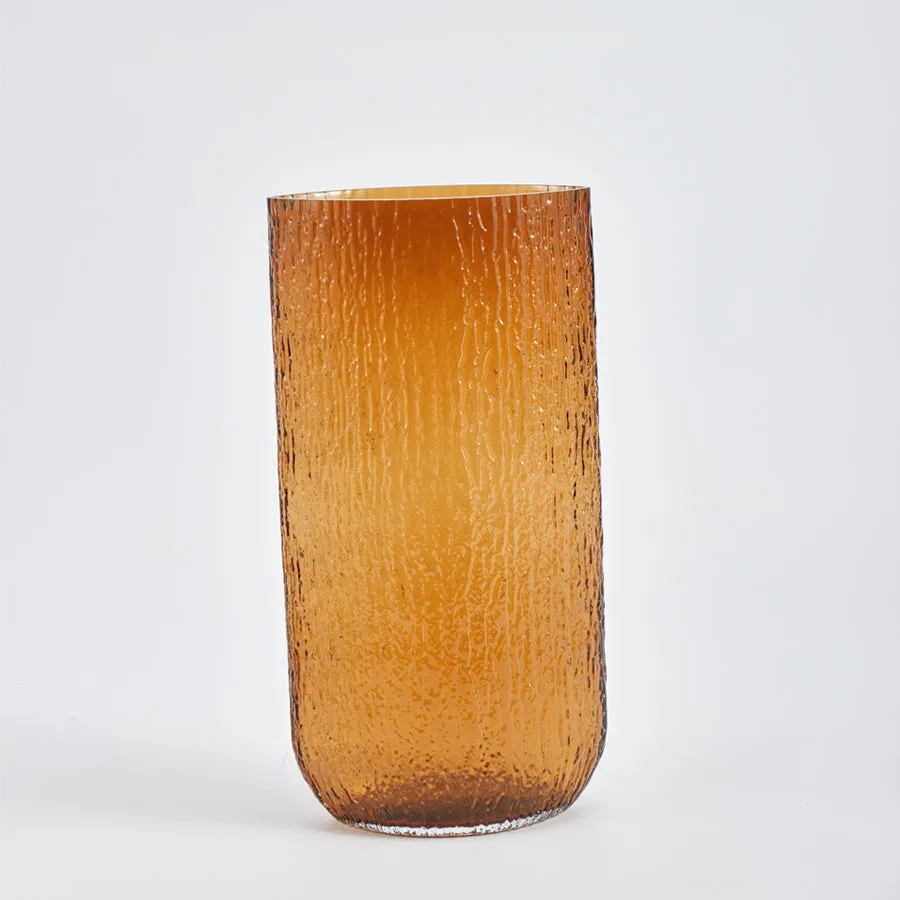 Sunlit Glass Vase