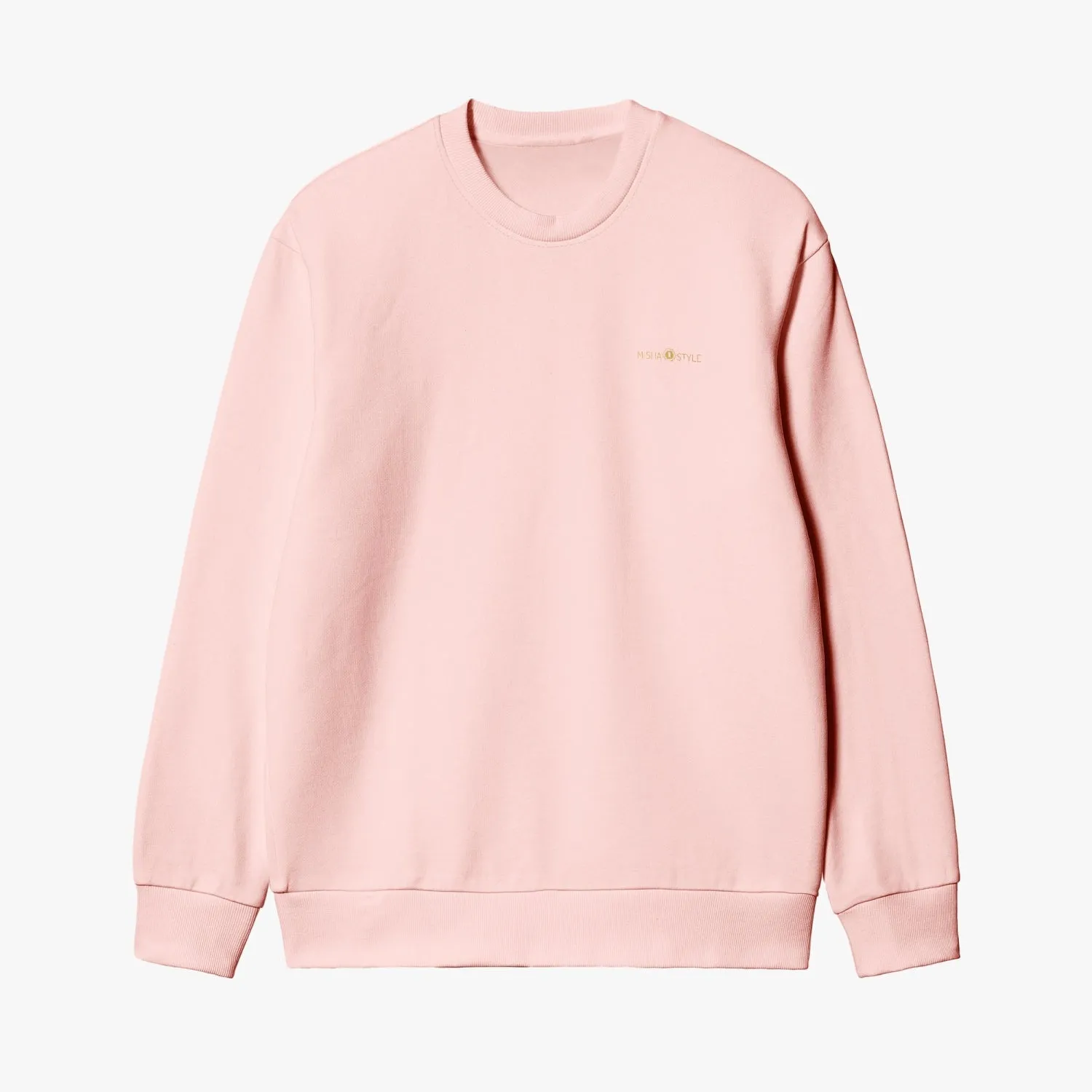 Unisex Garment-Dyed Pink Sweatshirt